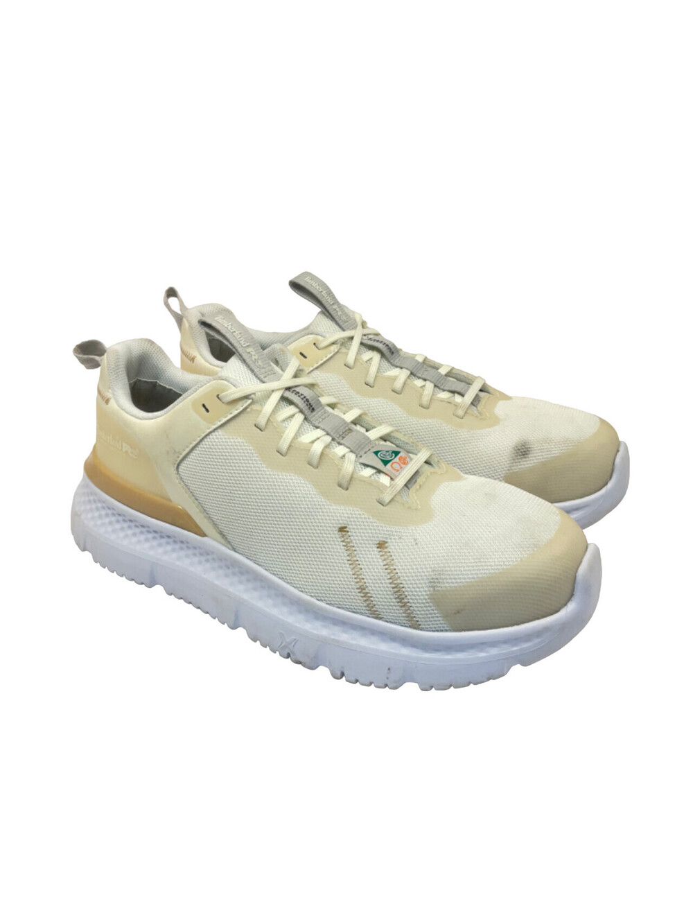 Timberland PRO Women's A5SSU Sentra CTCP Low Athletic Work Shoes White Size 8.5W